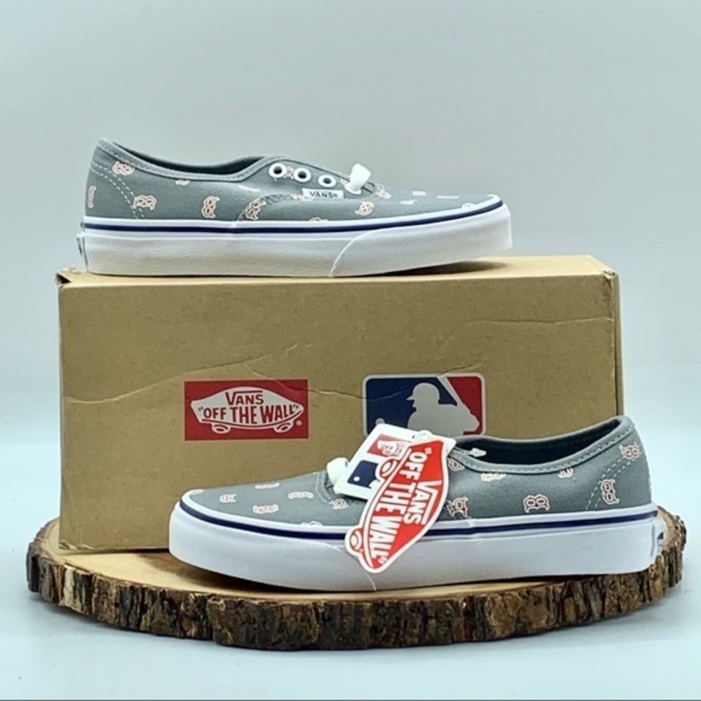 VANS X MLB Kids Boston Red Sox Authentic Size 1.5